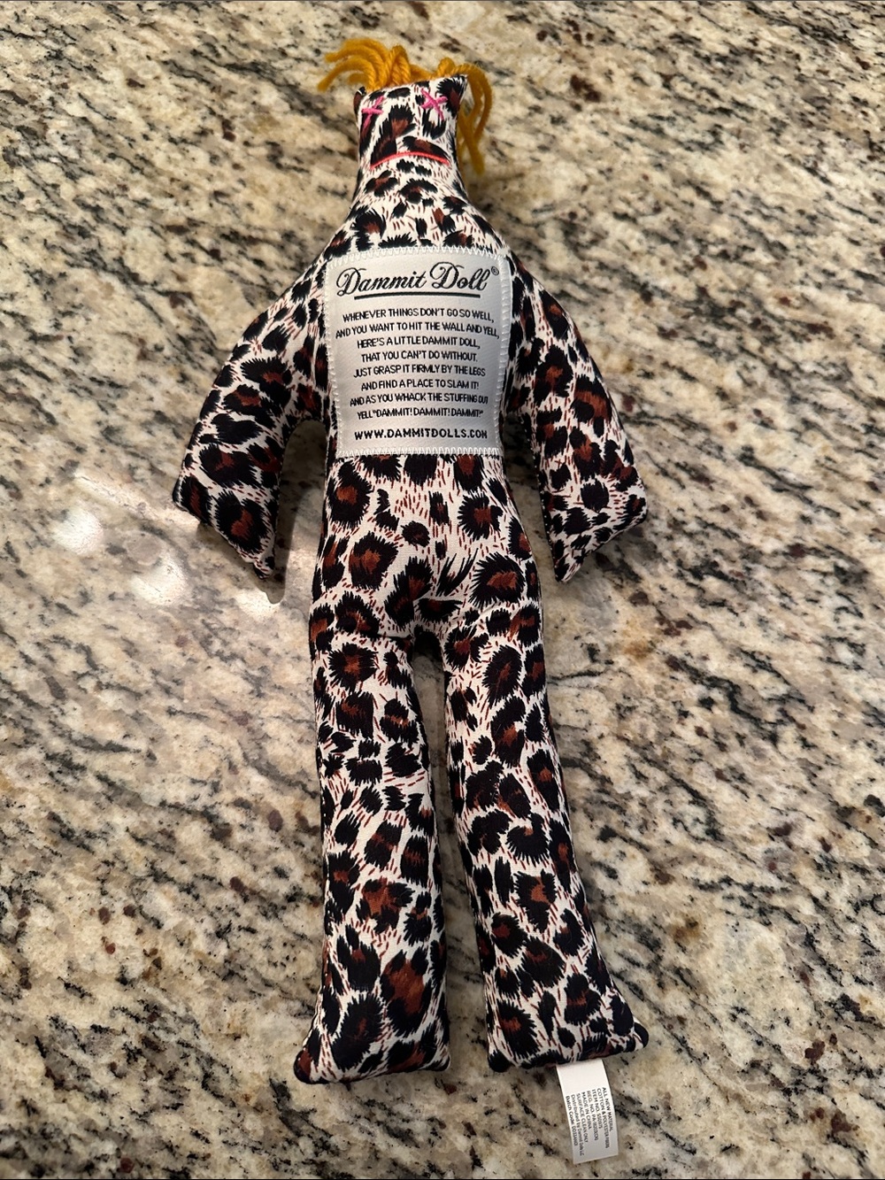 Dammit Doll - Leopard Print (Brown/Black)